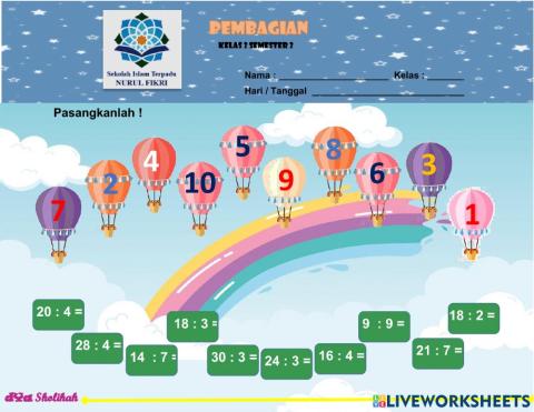 Pembagian Balon Udara