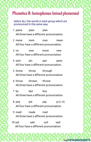 Phonetics 8