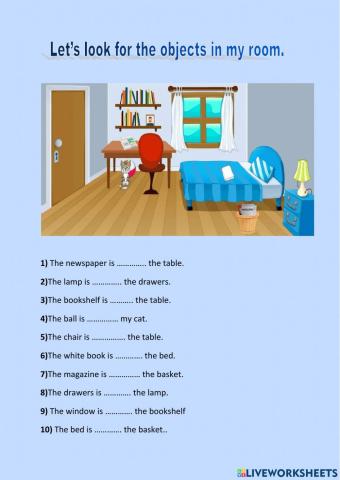 Place prepositions