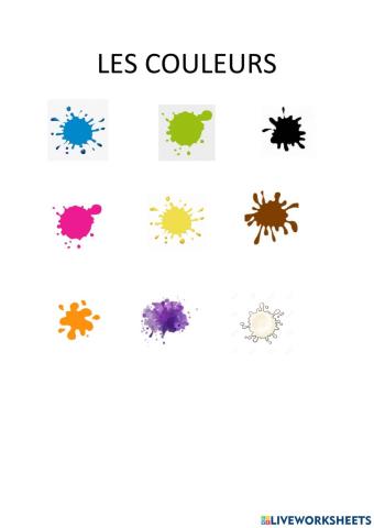 Les couleurs