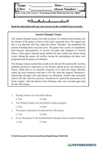 Review English Chapter 6
