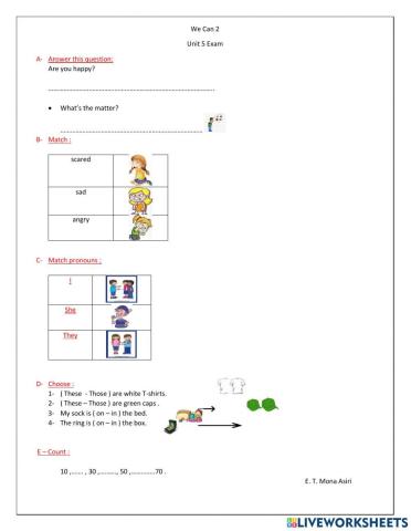 We can 2 U5 revision