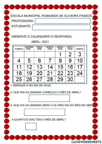 Calendario