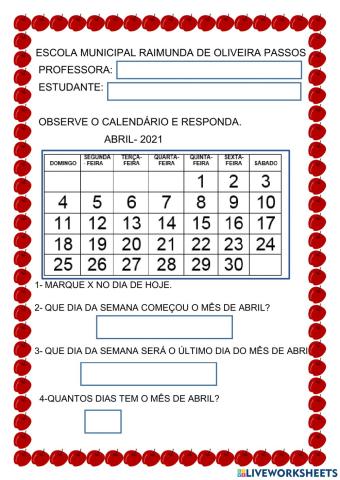 Calendario