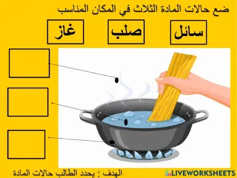 حالات المادة