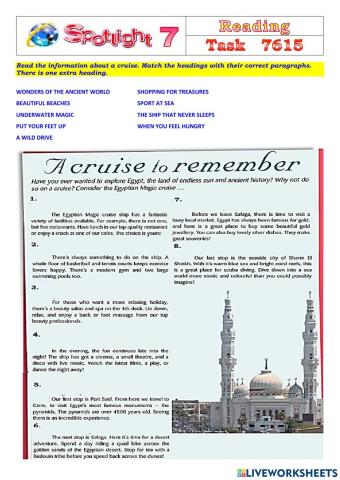 Spotlight 7 Task 7615