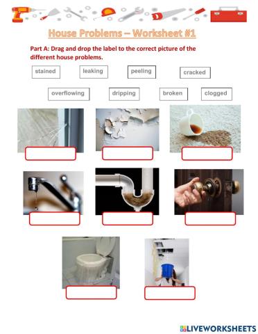 House Problems Worksheet 1