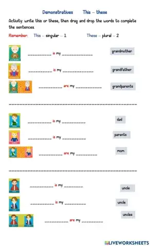 Demonstrative - family