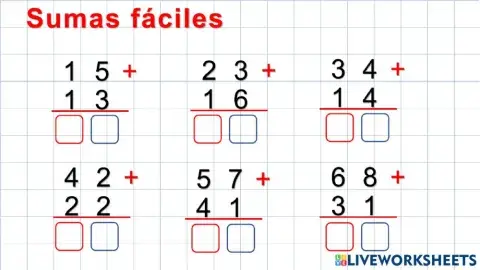 Sumas fáciles