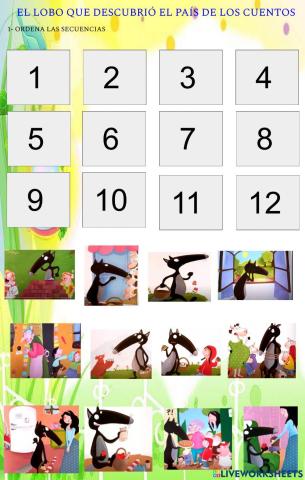 El lobo y el pais de lso cuentos