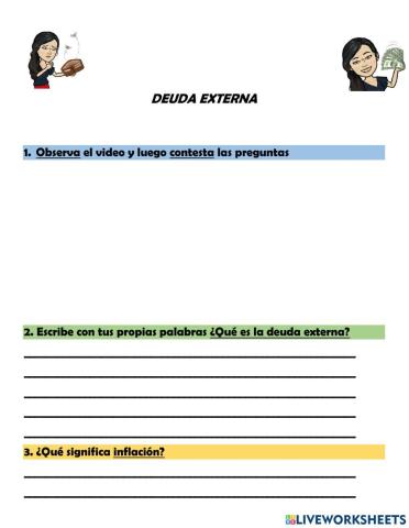 Deuda externa