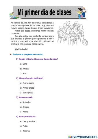 Comprensión lectora