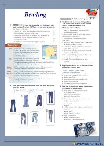 Focus 4 Unit 4 Reading