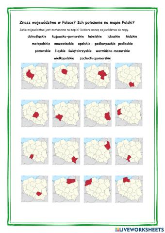 Województwa w Polsce
