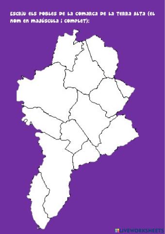 Els pobles de la Terra Alta