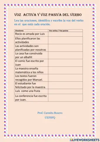 Estructura gramatical