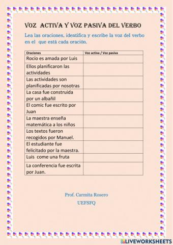 Estructura gramatical