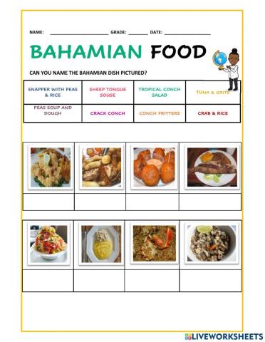 Bahamian  Food