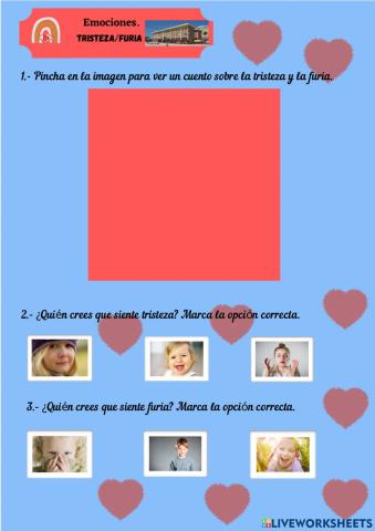 1º Ciclo. Emociones. Furia y tristeza.