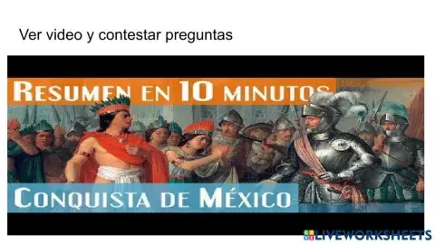 Conquista de los Aztecas