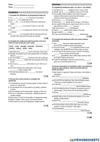 One world Focus 3 Unit 5