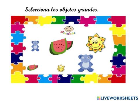 Noción grande-pequeño