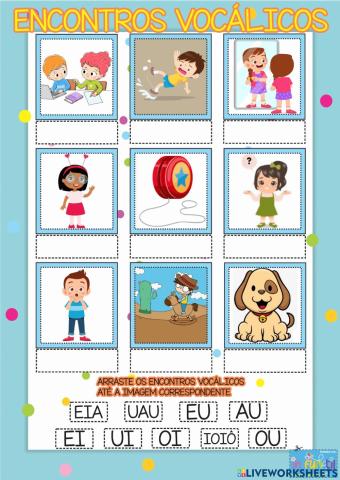 Encontros vocálicos