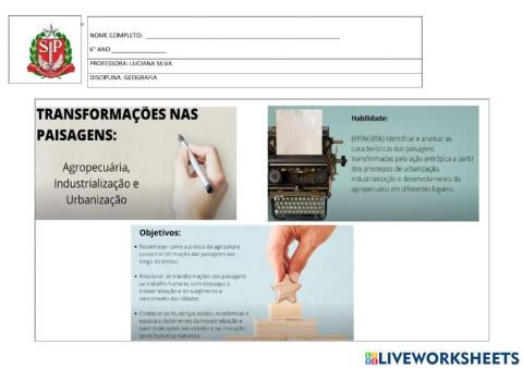 Processos urbanização