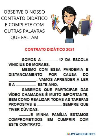 Contrato didático