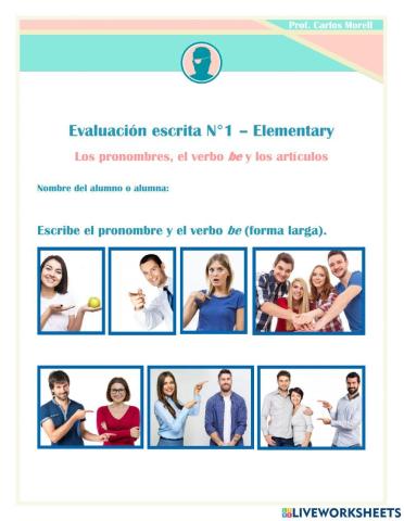 Examen 1 Elementary