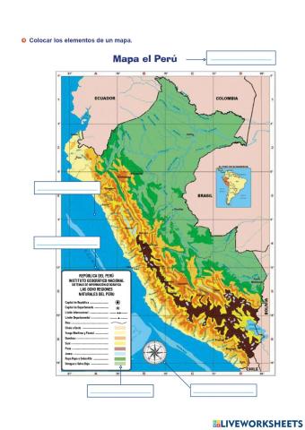 ELEMENTOS DE UN MAPA