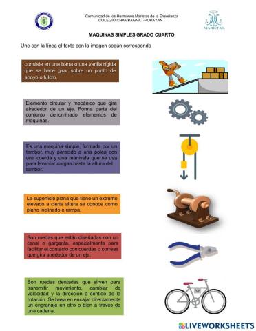 Tipos de máquinas simples