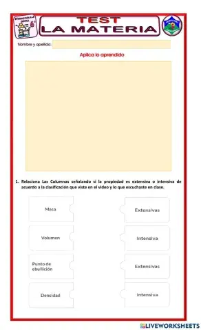 Propiedades de la Materia