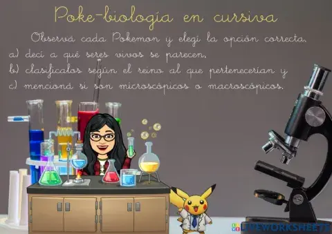 Pokebiología - Reinos