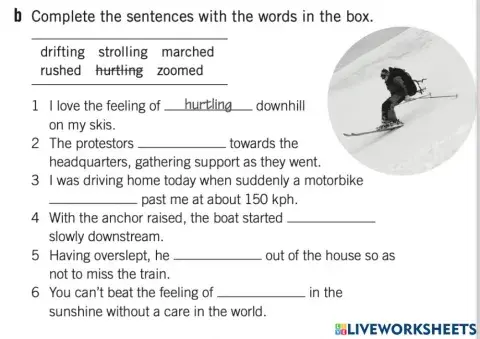 Verbs of movement 1