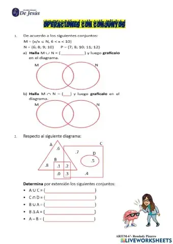 Operaciones con conjuntos