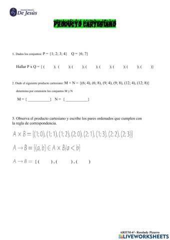 Producto cartesiano
