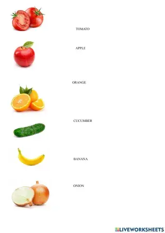 Fruit&vegetables