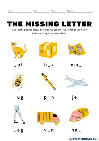 Palabras básicas en ingles