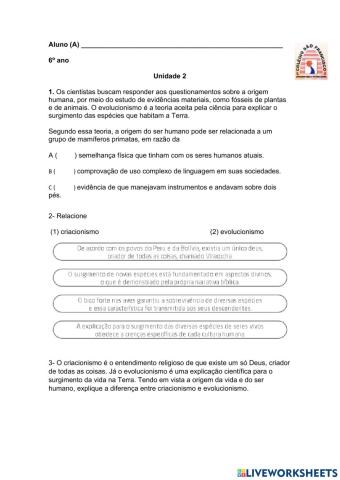 História - Unidade 2