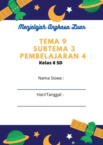 Kelas 6 - Tema 9 Subtema 3 Pembelajaran 4