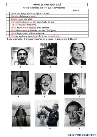 Las fotos de Salvador Dalí