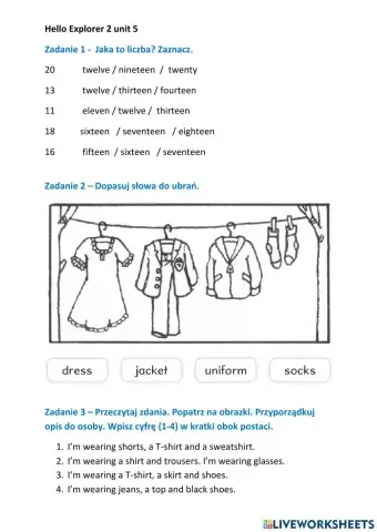 Hello Explorer 2 unit 5