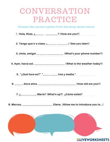 Conversation Practice