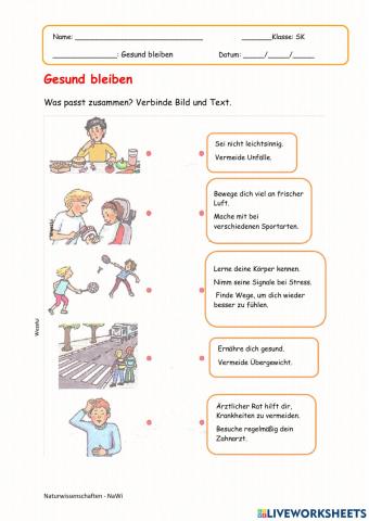 Gesund bleiben