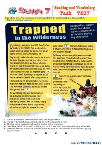 Spotlight 7 Task 7627