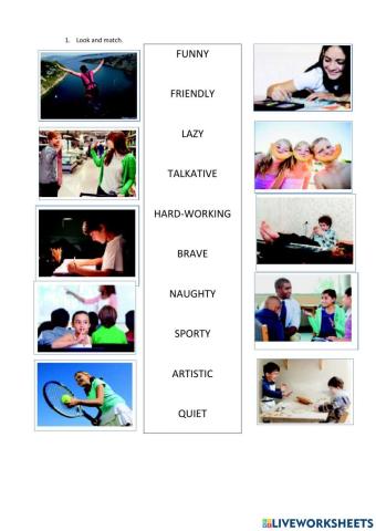 Personality adjective