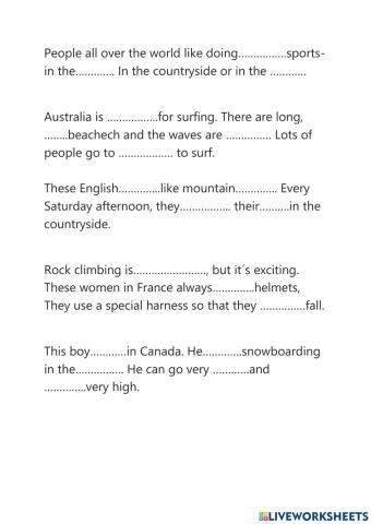 Happy street unit 6 our world