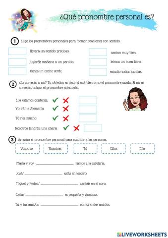 Pronombres personales