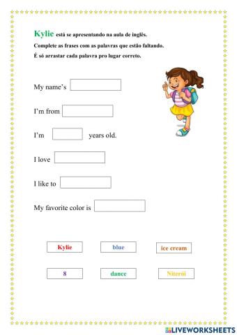 Introducing yourself